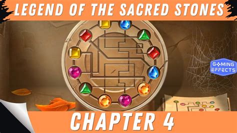 Level 6 Curse of the Fire Witch (page 167) A trap set by earth cultists. . Sacred stones walkthrough